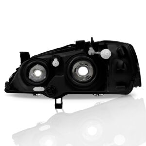 Farol Astra 98 1999 2000 01 2002 Gsi Mascara Negra 1ª Linha - Direito/passageiro