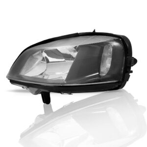 Farol Astra 98 1999 2000 01 2002 Gsi Mascara Negra 1ª Linha - Esquerdo/motorista