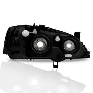 Farol Astra 98 1999 2000 01 2002 Gsi Mascara Negra 1ª Linha - Esquerdo/motorista