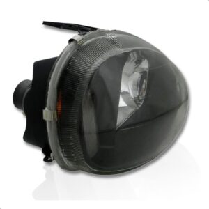 Farol Para Corsa 2000 01 02 03 04 06 07 08 10 Mascara Negra Lado Direito