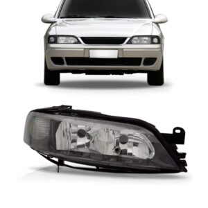 Farol Para Vectra Mascara Negra 2000 A 2005 1ª Linha Direito/passageiro