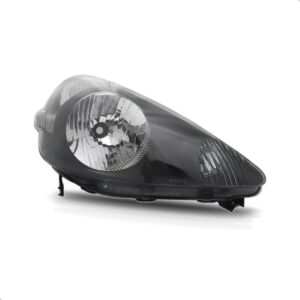 Farol Honda Fit 03 04 2005 2006 2007 Mascara Negra 1ª Linha - Esquerdo/motorista