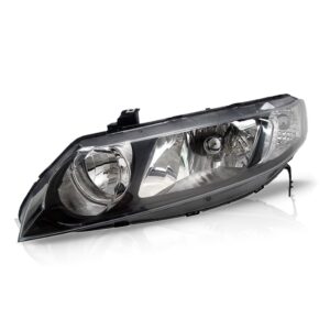 Farol New Civic Honda Ano 2006 2007 2008 2009 10 11 1ª Linha Esquerdo/motorista