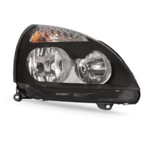 Farol Clio 2003 A 2005 Fumê Mascara Negra 1ª Linha Direito/passageiro