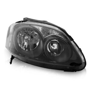 Farol Fox Spacefox Crossfox 2007 2008 2009 Foco Duplo Negro Lado Direito