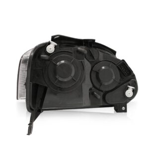 Farol Fox Spacefox Crossfox 2007 2008 2009 Foco Duplo Negro Lado Esquerdo