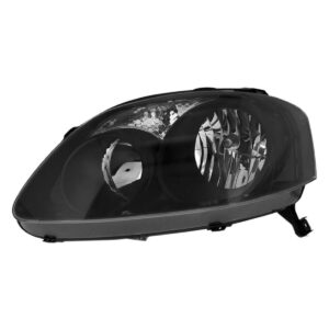 Farol Fox Spacefox Crossfox 2007 2008 2009 Foco Duplo Negro Lado Esquerdo