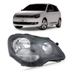 Farol Polo 2007 2008 2009 2010 2011 2012 Gti 1ª Linha Direito/passageiro