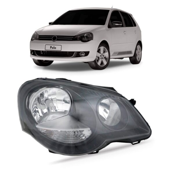 Farol Polo 2007 2008 2009 2010 2011 2012 Gti 1ª Linha Direito/passageiro