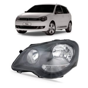 Farol Polo 2007 2008 2009 2010 2011 2012 Gti 1ª Linha Esquerdo/motorista
