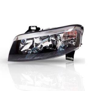 Farol Stilo Fumê Mascara Negra 05 06 07 08 09 10 11 1ª Linha Esquerdo/motorista