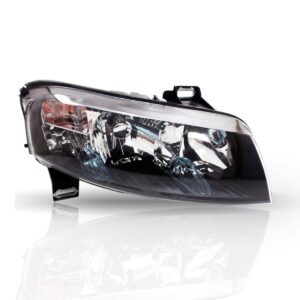 Farol Stilo Fumê Mascara Negra 05 06 07 08 09 10 11 1ª Linha Esquerdo/motorista