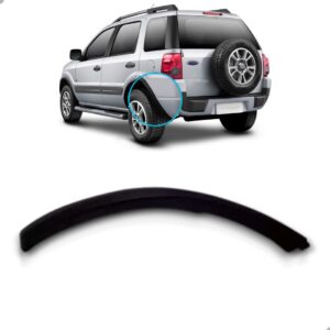 Alargador Paralama Traseira Ecosport 2003 A 2012 Parte Menor Lado Esquerdo