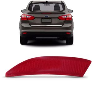 Refletor Parachoque Traseiro Focus Sedan 2014 A 2015 Lado Esquerdo