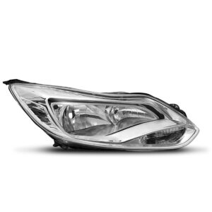 Farol Focus Hatch Sedan 2013 2014 2015 Cromado Lado Direito