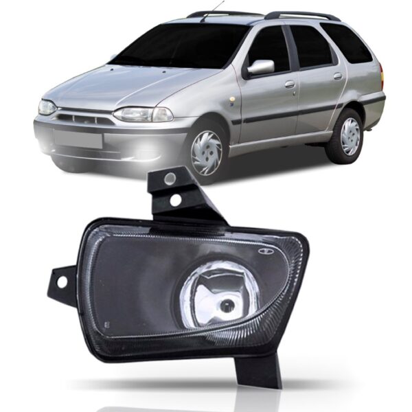 Farol Milha Auxiliar Neblina Palio Siena Strada 1996 A 2000 Lado Esquerdo