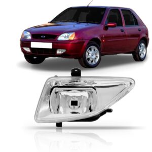 Farol De Milha Auxiliar Fiesta 2000-2002 Courier Esquerdo