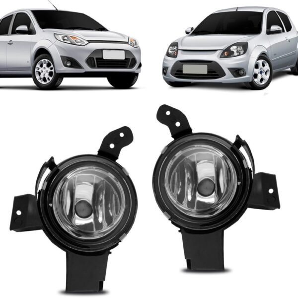 Farol Milha Auxiliar Fiesta/ka 2008 A 2010 Lado Direito