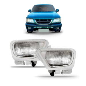 Farolete Neblina Auxiliar Pickup S10 Blazer 99 2000 1ª Linha Esquerdo