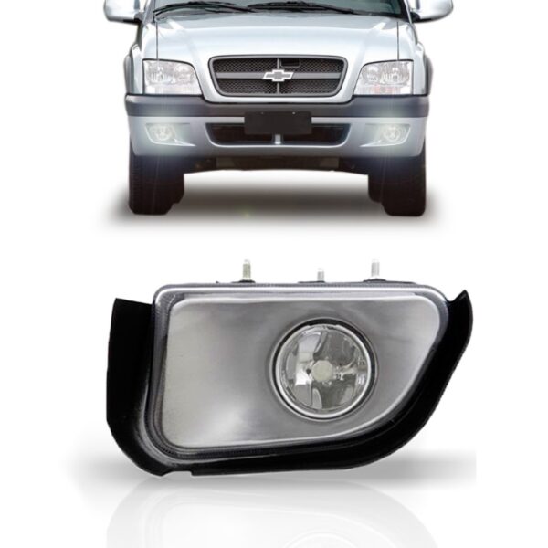 Farolete De Milha Blazer E S10 2001 A 2010- 1ª Linha Esquerdo