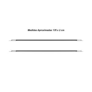 Par Borracha Friso De Teto Corolla 2003 A 2008 Preto