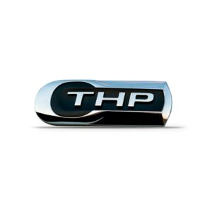 Emblema Thp Linha Citröen Cromado Preto
