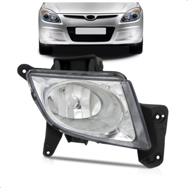 Farol De Milha Auxiliar Para I30 09 A 12 Lente Lisa 1ª Linha Direito