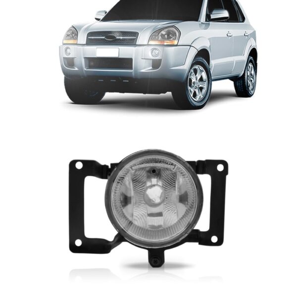 Farol Auxiliar Neblina Milha Para Hyundai Tucson 2006 A 2013 Lado Esquerdo