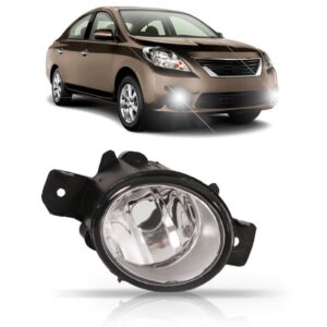 Farol De Milha Para Nissan Versa 2011 2012 2013 1ª Linha Direito - Passageiro