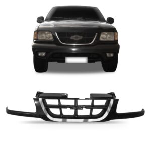 Grade S10 Blazer 1999 A 2000 Com Friso Aro 1a Linha Preto