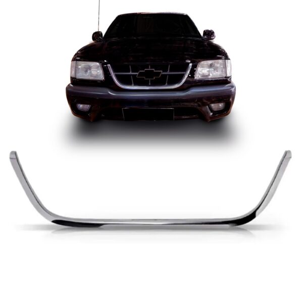 Friso Da Grade Cromado S10 99 2000 Mod  2.2 2.5 2.8 4.3 V6