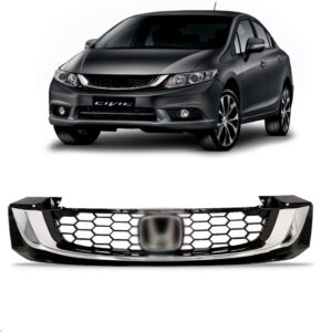 Grade Civic Lxr 2015 2016 2017 Preta Com Friso 1a Linha Preto