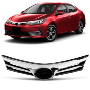 Grade Radiador Corolla 2018 19 2020 Interna/externa 1a Linha Preto