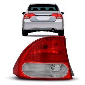 Lanterna Traseira Canto Civic 2006 A 2011 1ª Linha Esquerdo/motorista