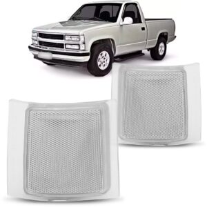 Par Pisca Silverado 1997 A 2001 Lateral Cristal Sem Função