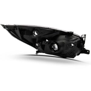 Farol Para Spin 2013 A 2015 Mascara Negra 1ª Linha - Esquerdo/motorista