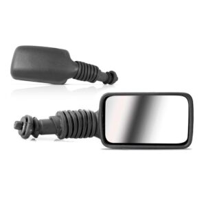 Retrovisor Uno Premio Elba 1989 1990 1991 Preto Lado Direito