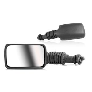 Retrovisor Uno Premio Elba 1989 1990 1991 Preto Lado Esquerdo