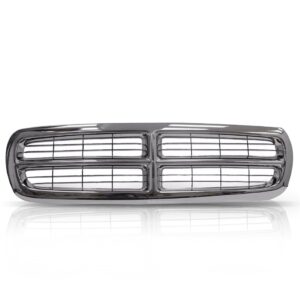 Grade Frontal Cromada Dodge Dakota 97 98 99 00 01 02 03 Preta
