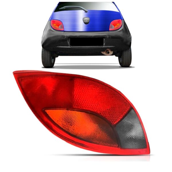 Lanterna Ka 1997 1998 1999 2000 2001 Tricolor Ré Fume Lado Esquerdo