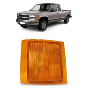 Sinaleira Silverado Inferior 1997 1998 1999 2000 2001 Âmbar Lado Esquerdo