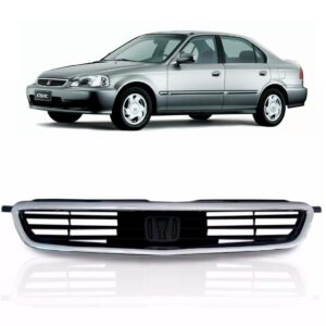 Grade Radiador Civic 1996 1997 1998 Friso Cromado