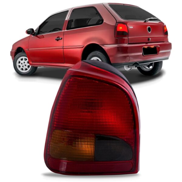 Sinaleira Traseira Gol 1995 1996 97 1998 1999 Rubi Adaptável Lado Esquerdo
