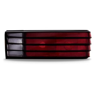 Lanterna Traseira Corcel Ii Rubi Com Friso Preto Lado Direito