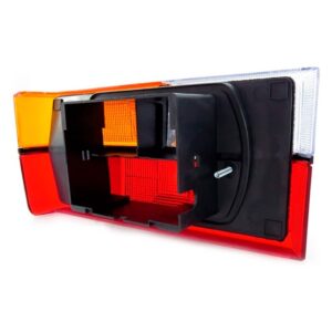 Lanterna Traseira Gol 1980 A 1986 Âmbar Friso Preto Promoção Lado Direito