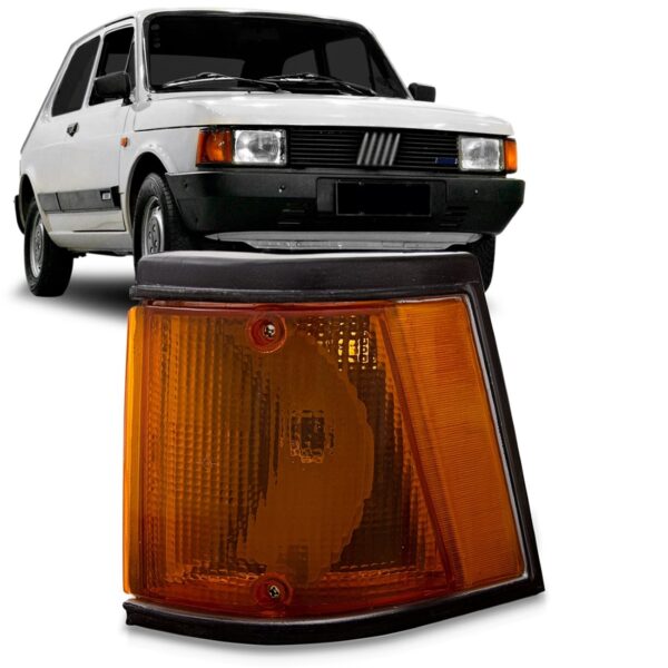 Sinaleira Spazio Fiorino Panorama 1983 1984 1985 1986 Âmbar Lado Esquerdo