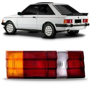 Lanterna Traseira Escort 1982 1983 1984 1985 1986 Âmbar Lado Esquerdo
