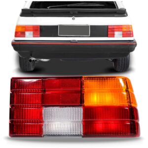 Lanterna Traseira Monza 1982 A 1990 Âmbar Sem Friso Preto Lado Direito
