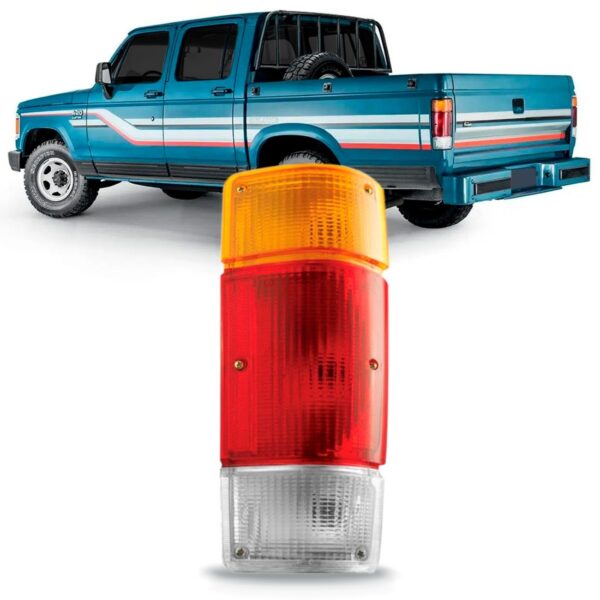 Lanterna Traseira D20 A20 C20 Âmbar Lado Direito