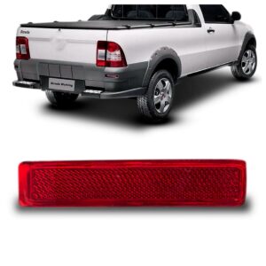 Sinaleira Traseira Retroluz Strada Working 2004 Vermelho Lado Esquerdo